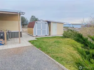 Fully fenced yard.