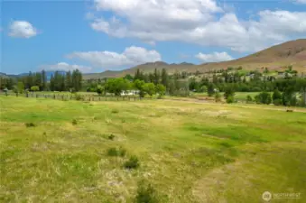 Pastoral acreage in the Twisp River Valley.