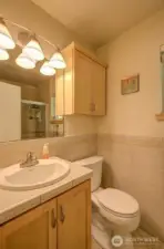 Primary full bath, cont.