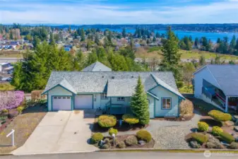 1/3 acre lot with RV hookup