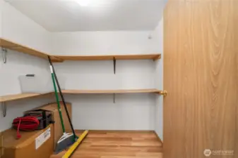 Another closet for storage