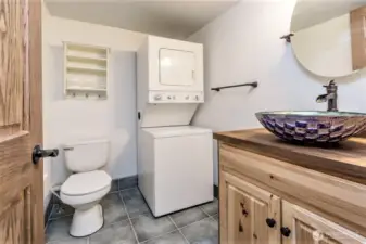 2-Washer/Dryer was in bathroom - Now Washer/Dryer in separate utility room