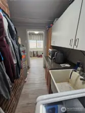 Laundry Room with Utility Sink