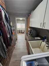 Laundry Room with Utility Sink