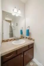 3/4 bath on main