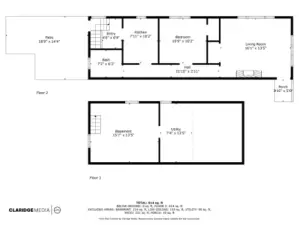 Both units have this floor plan
