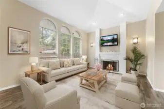 Great Room Virtually Staged