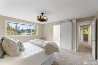 Primary Bedroom with Lake View