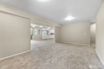 ADU - Livingroom looking into Kitchen