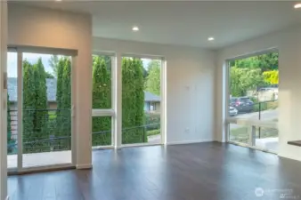 Living room, smaller unit