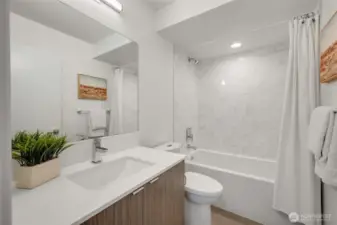 Entry level full bath
