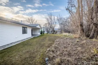 Just enough yard - not too much!