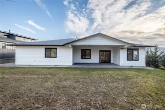 Level yard - easy to maintain