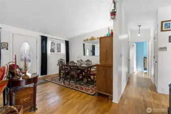 Nice hardwood floors partway through