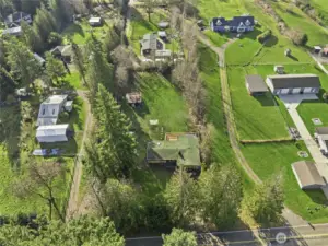 Property has the torch down roof in the center!