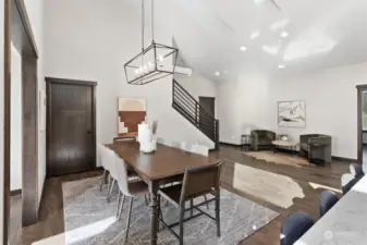 Dining Room with Sitting Area