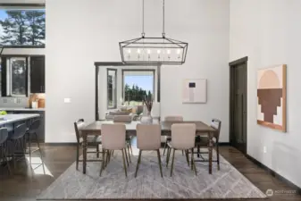 Dining Room with Sitting Area