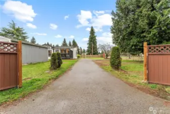 Entrance to property