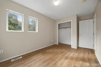Front Bedroom New floors