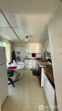 Kitchen with eating space.