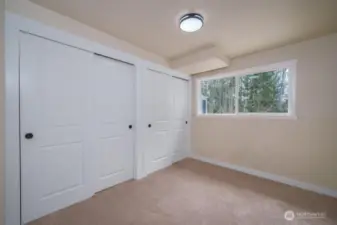 Bonus room downstairs.  This is where the hot water tank and Furnace reside.  Furnace has just been cleaned, inspected, and serviced by Glendale Heating and Air.  Motor, Pump and Heat switch just replaced and it is working perfectly.