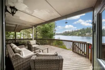 There’s plenty of room to entertain and relax with friends and family.