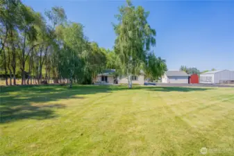 Low maintenance lawn with UGS
