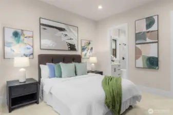 Main floor guest suite