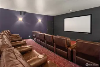Reserve the theater for your own viewing party.