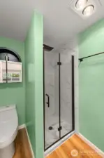 Redone primary bath w/ amazing shower!