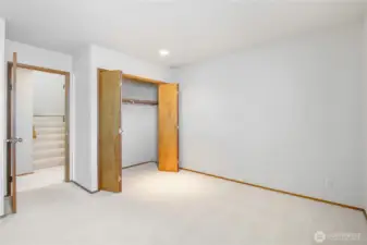Versatile second bedroom—ideal for guests or office