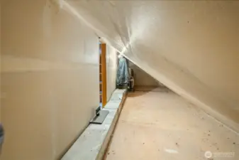 Hidden Storage Space off primary closet
