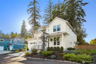 Located on a small cul de sac of 4 homes