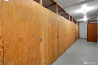 Individual Spacious Storage Units