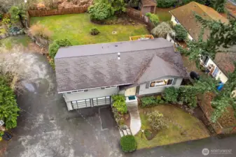 Roof is scheduled for cleaning 12/15