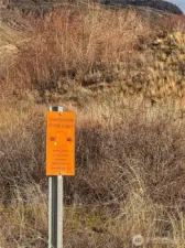 Power underground so your views won't be obstructed.