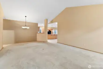 Large vaulted Great Room