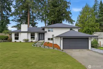 Virtually enhanced grass.