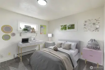 Virtually Staged Bedroom # 2