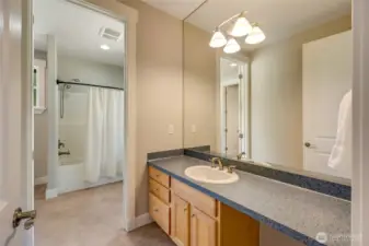 Jack and Jill bathroom