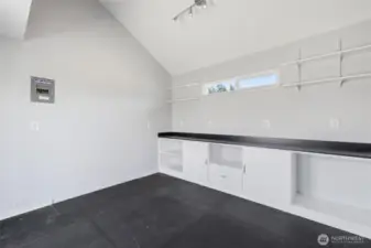 Creative Cottage is heated, insulated, features built ins and a small loft!