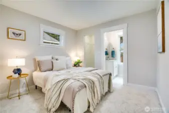 New windows, trim, lighting, carpet, and paint elevate the primary suite—plus a refreshed half bath for added convenience.