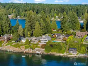 Nestled near the end of Forest Beach Drive, this home offers serene seclusion—just moments from the boating adventures of Horsehead Bay.