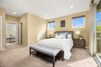 Oversized primary suite