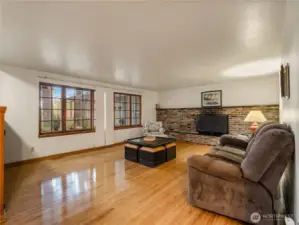 Formal Living Room with Fireplace