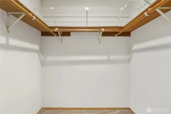 Primary Walk-In Closet