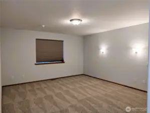 Large primary bedroom