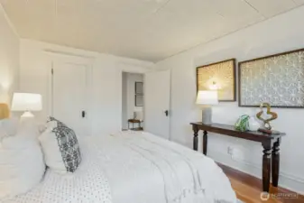 Light-filled bedroom