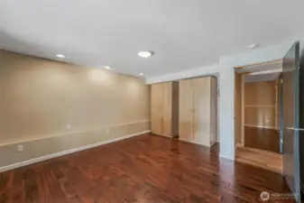 Lower level bedroom.