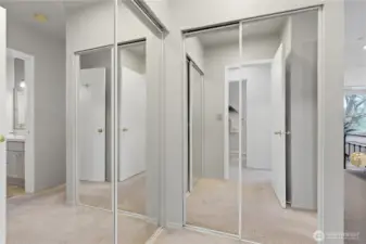 Enjoy the double closets in primary bedroom to store all your belongings.